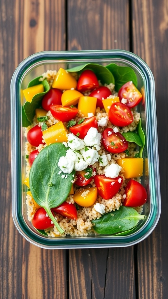 Nutritious Quinoa And Veggie Meal Prep For Lunch nutritious-quinoa-and-veggie-meal-prep-for-lunch